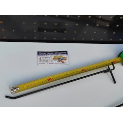 Гачок в перфорацію L-250, d5mm. крок 30мм. (чорний)